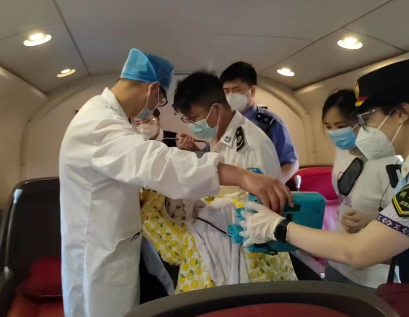 孙吴县高铁转院公司